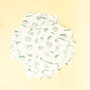 TDS PLUS WRAP Food Wrapping Butter Paper Sheet, Microwave Safe, Organic & Multipurpose Organic Parchment Paper