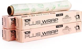 TDS PLUS WRAP 11 Meter Food Wrapping Printed Butter Paper(Green) - Pack 4 Parchment Paper