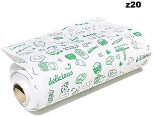 Trikuta Butter Paper for Roti, Cake, Burger | Food Wrapping Paper |Parchment Paper Self Design Roti Round Flap Cover