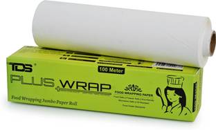 TDS PLUS WRAP 1 Kg Food Wrapping Butter Paper Roll (Pack 1) Parchment Paper