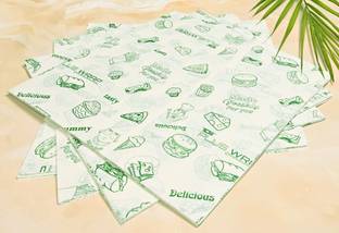 TDS PLUS WRAP 400 Pre cut Food Wrapping Butter Paper Sheet Parchment Paper