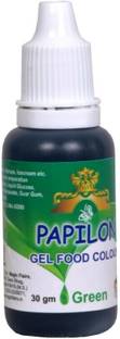PAPILON Concentrated Gel Food Colour : GREEN 30GM Green