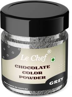 Le cHef Edible Chocolate Food Color Powder - Grey