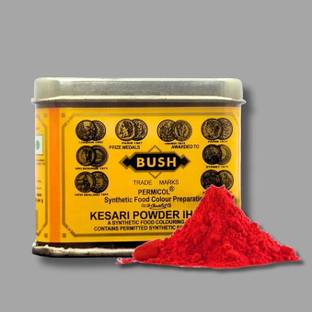 KONFIZ BUSH Kesari Powder IH9140 Synthetic Food Colour Preparation Powder Orange
