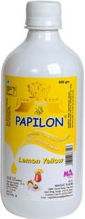 PAPILON Concentrated Gel Food Colour YELLOW 600gm Yellow