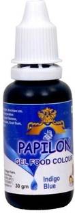 PAPILON Concentrated Gel Food Colour Indigo Blue -30gm Blue