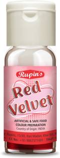 RUPINS SINGLE RED VELVET LIQUID COLOR 30ML Red