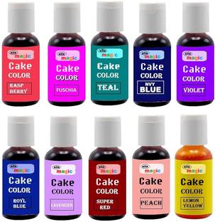 Xila Magic Set Of Cake Colors Orange