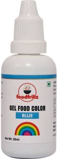 foodfrillz Blue Food Gel Colour for colouring cake Blue