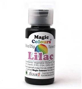 KONFIZ Magic Colours Spectral Gel Mini-LILAC Edible Gel Colors Grey