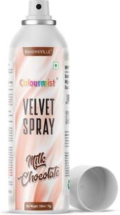 Colourmist Velvet Spray, Milk Chocolate 100ml, Cocoa Velvet Spray for Frozen Dessert, Light Brown