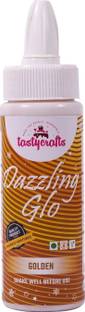 TastyCrafts Dazzling Glo Cake & Food Decorative - Golden Gold