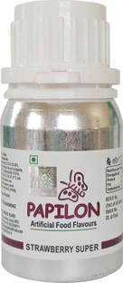 PAPILON Food Flavour Strawberry Super 50ml – For Jelly, Icecream, Sweets, Milkshake Strawberry Liquid Food Essence