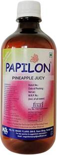 PAPILON CONCENTRATED PINEAPPLE JUCY FLAVOUR 500ML Pineapple Liquid Food Essence