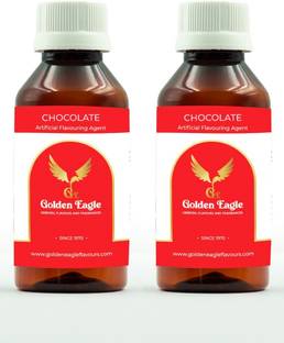 Golden Eagle Chocolate Essence | Rich Flavour for Cakes, Brownies & Ice Cream Delights Chocolate Liquid Food Essence
