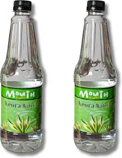 Mouthfun Combo Pack of Kewra Water (200 ml x 2) - Kewra Jol Keora water Kewra Liquid Food Essence