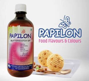 PAPILON CONCENTRATED BUTTERSCOTCH FLAVOUR 500ML Butterscotch Liquid Food Essence