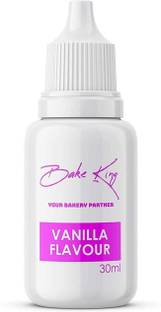 Bake King Vanilla Flavour Liquid Essence for Baking Cakes, Jelies 30ml Vanilla Liquid Food Essence