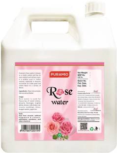 PURAMIO Rose Water Rose Liquid Food Essence