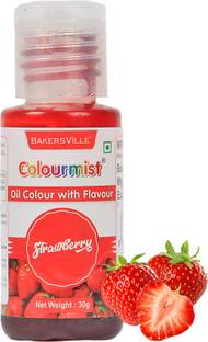 Colourmist Oil Colour With Flavour (Pineapple) Pineapple Liquid Food Essence
