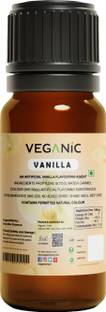 Veganic Vanilla Flavour Essence | Vanilla Extract in Dropper Bottle For Baking 50 ML Vanilla Liquid Food Essence