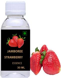 JAMBOREE Strawberry Cake Essence for Baking Food Essence for Ice cream, Juices and Drinks Strawberry Liquid Food Essence