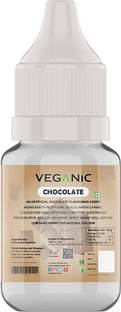 Veganic Chocolate Flavour Essence For Cake Baking | Extract for With Drop Bottle Chocolate Oils Food Essence