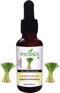 Ficosa Lemongrass Flavour Lime Liquid Food Essence