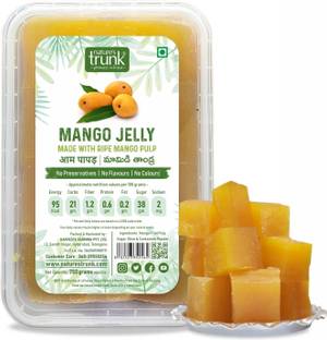 Nature's Trunk Healthy & Nutritious Mango Jelly (Aam Papad), No Added Preservatives & Colours Mango Granules Food Essence