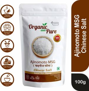 Organic and Pure Ajinomoto Chinese Salt | Monosodium Glutamate (MSG) Crystals Citrus Powder Food Essence