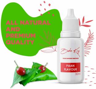 Bake King Paan Flavour Food Essence for Baking Cakes | Jelies | Cookies || Ice Creams Pan Masala Liquid Food Essence
