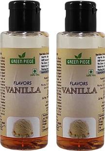GREEN PIECE Vanilla Flavor food Essence.(30gm x2)(Pack of 2) Vanilla Liquid Food Essence
