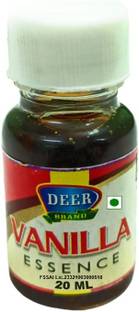 DEER BRAND Vanilla Flavour for Baking Cake Cookies,Ice-Cream,Beverages,Sweet,Drink, Juice Vanilla Liquid Food Essence