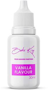 Bake King A Grade 30ml Vanilla Flavour Liquid Essence for Baking Cakes, Jams, Jelies, Cookies, Ice Creams, Shrebats Vanilla Liquid Food Essence