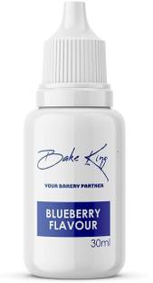 Bake King Blue Berry Flavour Essence for Baking Cakes, Jams, Jelies, Cookies, Ice Creams, Shrebats (Blue Berry Flavour, 30ml) Blueberry Liquid Food Essence
