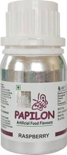 PAPILON Food Flavour 50ml - Raspberry For|Cake |Cookies|Chocolates|Sweets|Softdrink Raspberry Liquid Food Essence