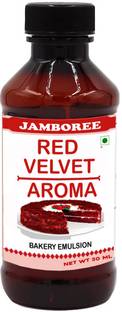JAMBOREE Red Velvet Aroma Emulsion Baking Colour and Flavour Emulsion Essence Red Velvet Liquid Food Essence