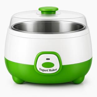 King's Cross Yogurt Maker Machine, Stainless Steel Inner Container Electric Yogurt Maker