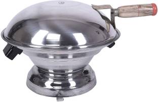 Sawariyaseth Tandoor Bati Maker Baking Oven, 25 x 25 x 35 ,Steamer Cookware Set Food Steamer