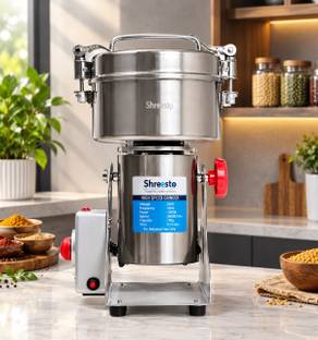 Shreesto 1000g High-Speed Multipurpose Dry Masala Grinder for Home Kitchen 1800 W Food Processor