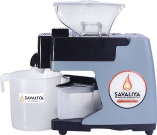 Savaliya Industries Fully Automatic Oil Maker Machine SI-801 & Cold Press Oil Machine (Grey) 400 W Foo...