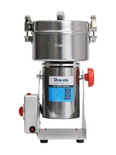 Shreesto 2900W Heavy Duty Commercial Mixer Grinder 500gm | Stainless Steel 1800 W Food Processor