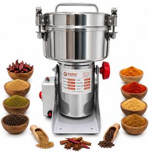 gorek technologies GT-PG-1000G 2800W Masala/Spices Grinder Machine with Capacity 1000g 1000 W Food Pro...