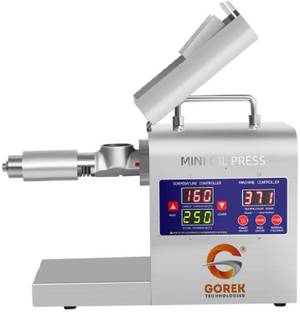 gorek technologies GT-O2N Oil Maker Machine for Home Use (Standard Food Grade Stainless Steel) 400 W Food Processor