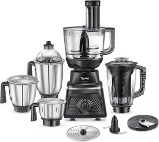 Prestige Prisma Pro | 10-in-1 Multi-Tasking | Smart 750 W Food Processor