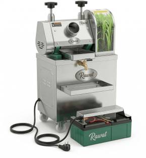 RAWAT IMPEX Battery Operated Sugarcane Juice Machine 750W 400kg/hr Portable Juicer 220 W Food Processo...