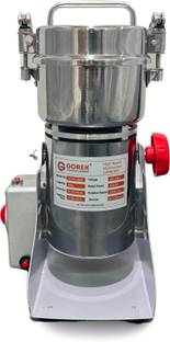 gorek technologies 1500W Masala/Spices Grinder Machine with Capacity 300g 1000 W Food Processor