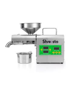 Shreesto 800W Intelligent Oil Press – All-in-One Home Cold & Hot Press Oil Extractor | 800 W Food Proc...