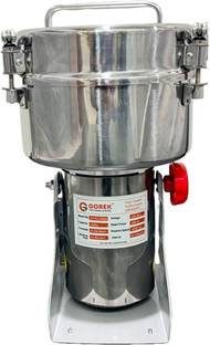 gorek technologies GT-PG-2000G 3000W Masala/Spices Grinder Machine with Capacity 2000g 1800 W Food Pro...