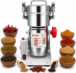 gorek technologies 2000W Masala/Spices Grinder Machine with Capacity 500g 500 W Food Processor